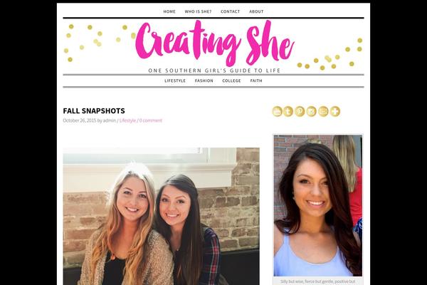 Lynette theme site design template sample