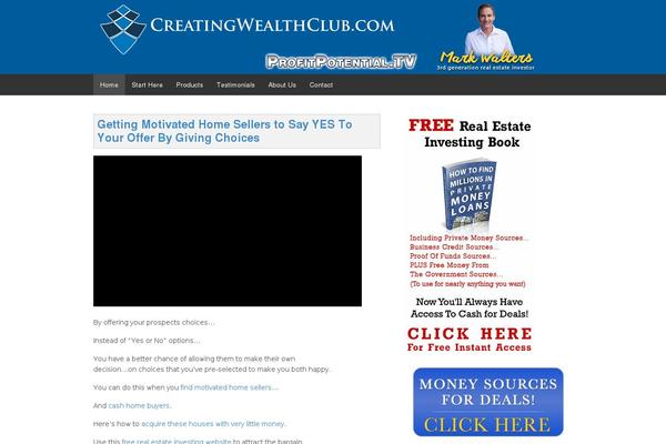 creatingwealthclub.com site used Cwc