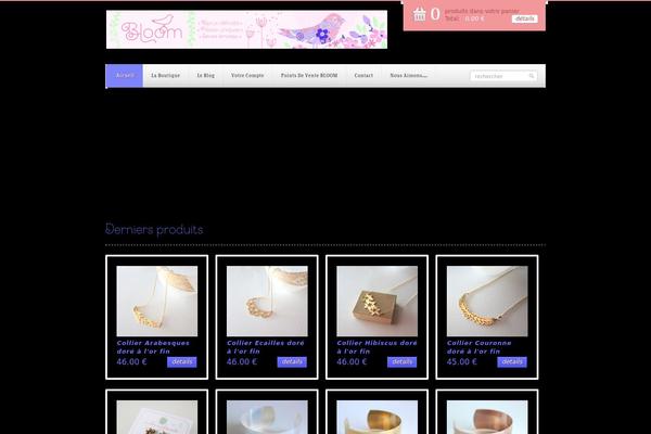 Mazine theme site design template sample