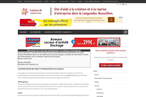 Site using Connections Business Directory plugin