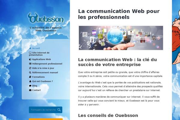 Wilson theme site design template sample