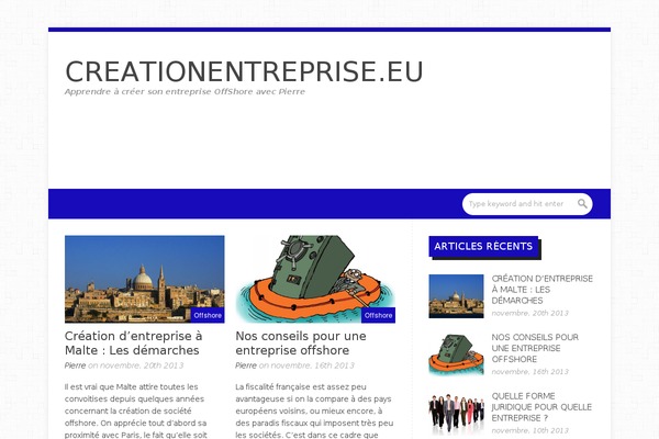 Focusblog theme site design template sample