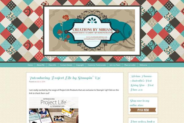 Patchwork theme site design template sample