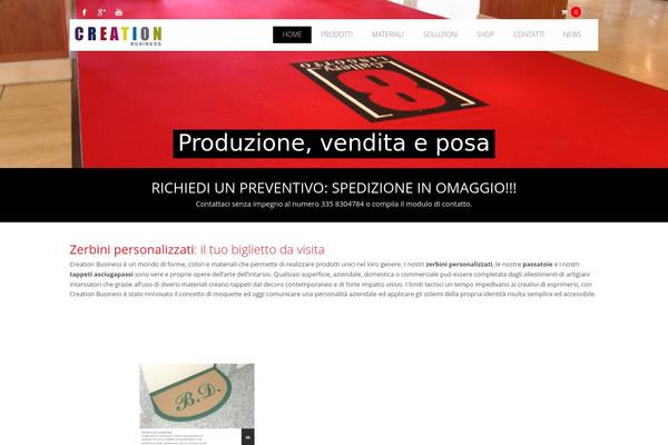 Hoteliour theme site design template sample