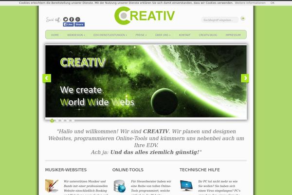 Simple’n’Bright theme site design template sample