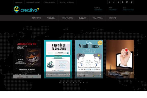 Site using U-course plugin