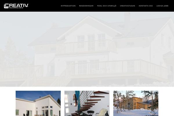 Haswell theme site design template sample