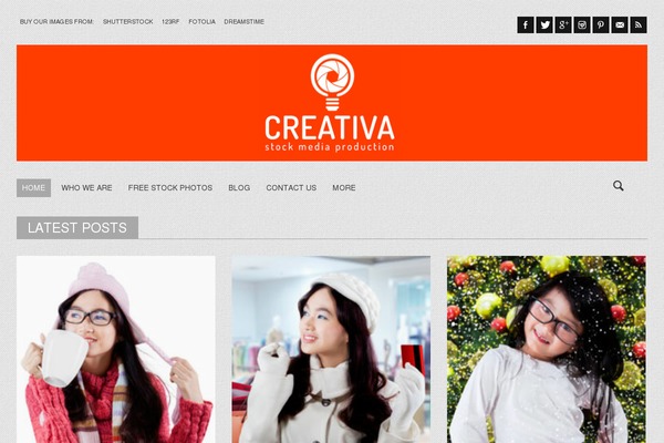 Afternight theme site design template sample