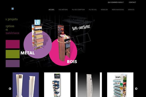 Lucky theme site design template sample