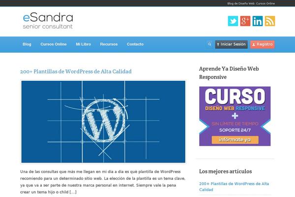 creativasfera.com site used Blog-bank