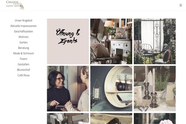 Ambient theme site design template sample