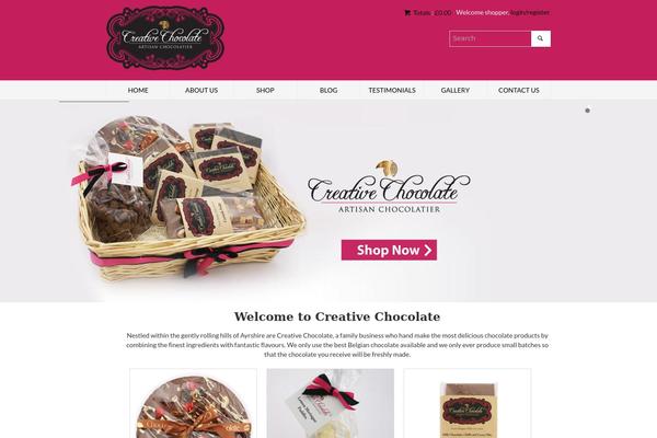 creative-chocolate.com site used Tendershop