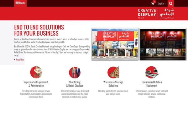 creative-display.com site used Creative
