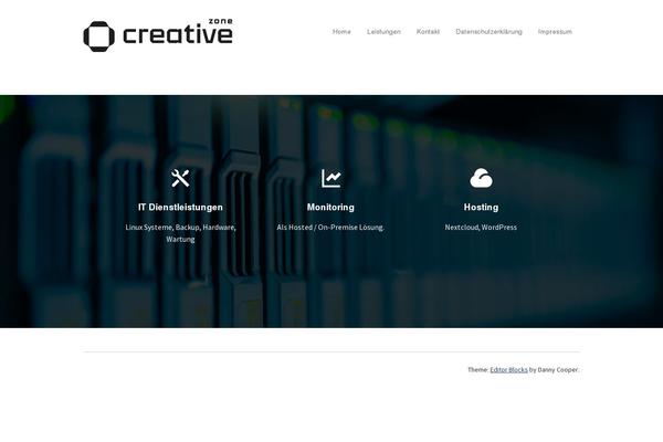 Site using Editor-blocks plugin