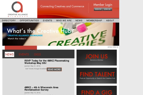Cw theme site design template sample