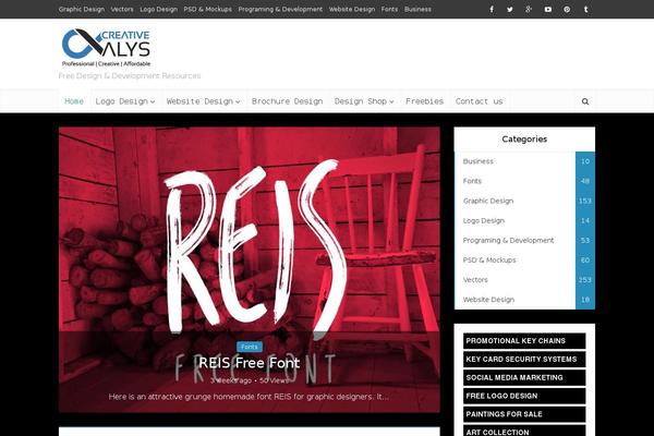 VoiceChild theme site design template sample