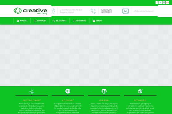 Yakamoz theme site design template sample