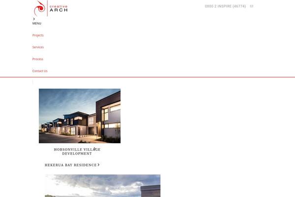 Forge theme site design template sample