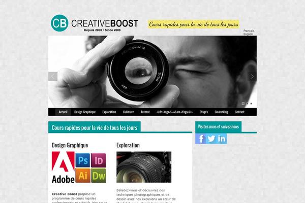Fuji theme site design template sample