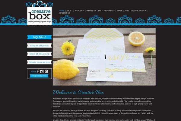 Creative theme site design template sample
