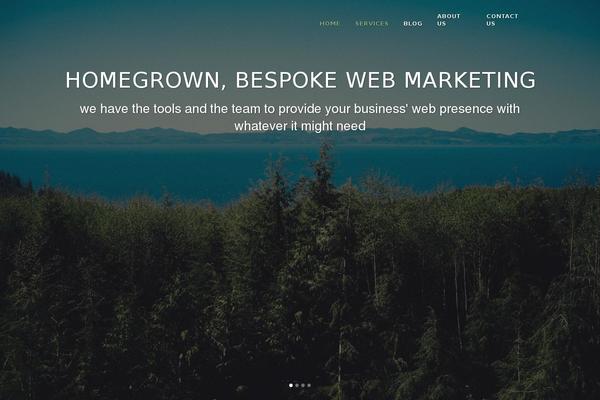 OceanWP theme site design template sample