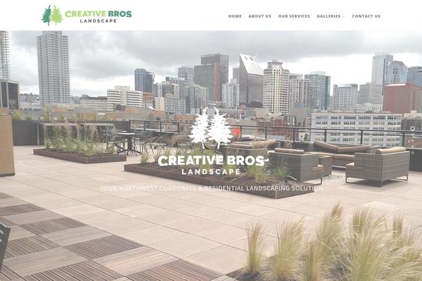 Highend theme site design template sample