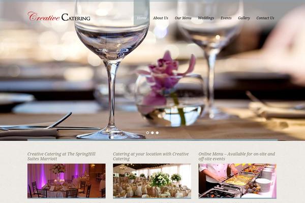 creativecateringbh.com site used White Rock