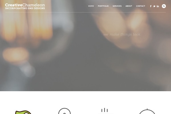 Porcelain theme site design template sample