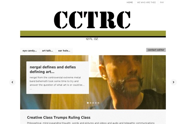 creativeclasstrumpsrulingclass.com site used Debut