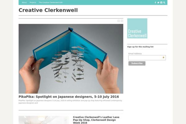 Outspoken theme site design template sample