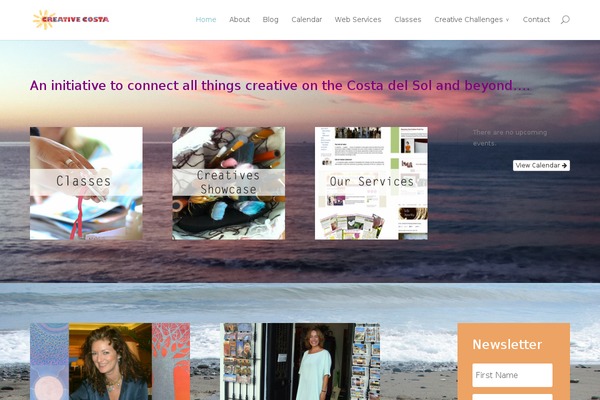 Divi theme site design template sample