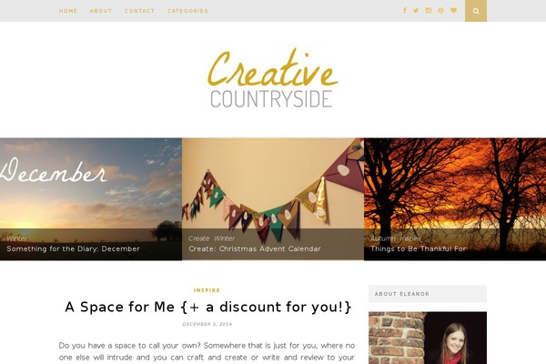 Hemlock theme site design template sample