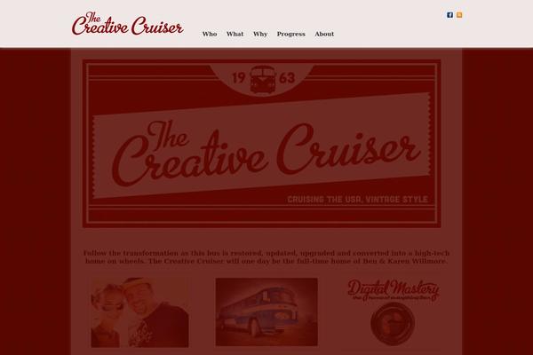 creativecruiser.com site used New Horizon