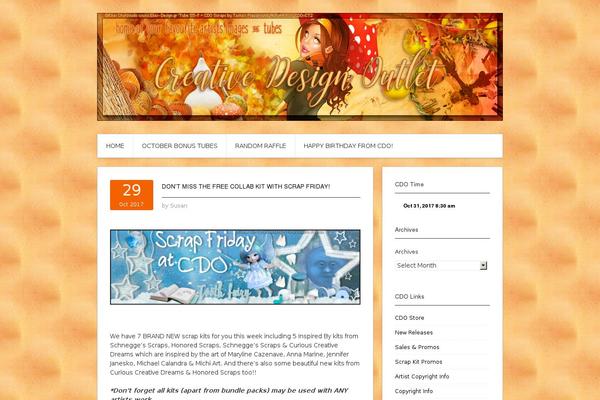 Contango theme site design template sample