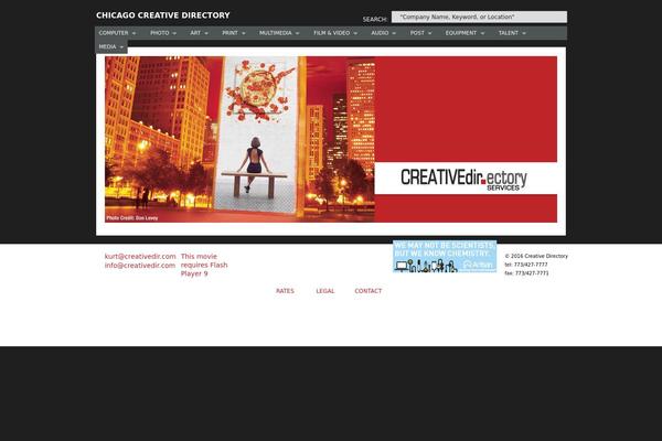 Modularity theme site design template sample