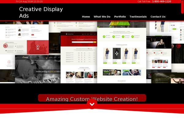 Dynamik Gen theme site design template sample