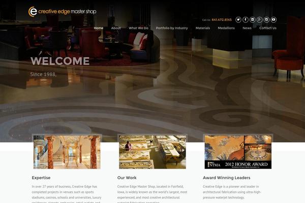 Construction theme site design template sample