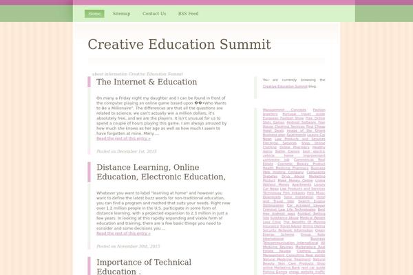 creativeeducationsummit.info site used Modernstyle