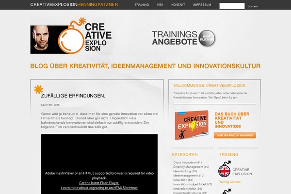 Creative theme site design template sample