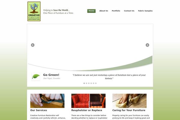 Cascadia theme site design template sample