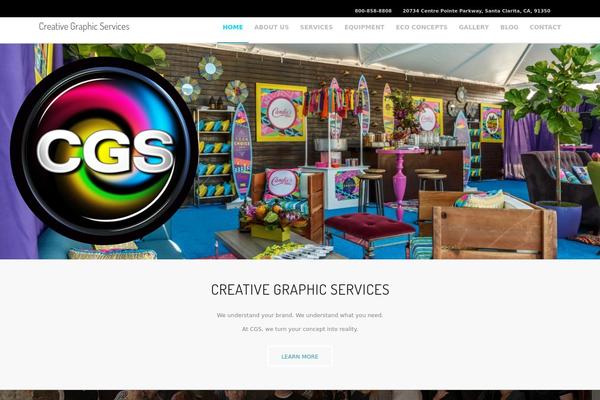 Cgs theme site design template sample
