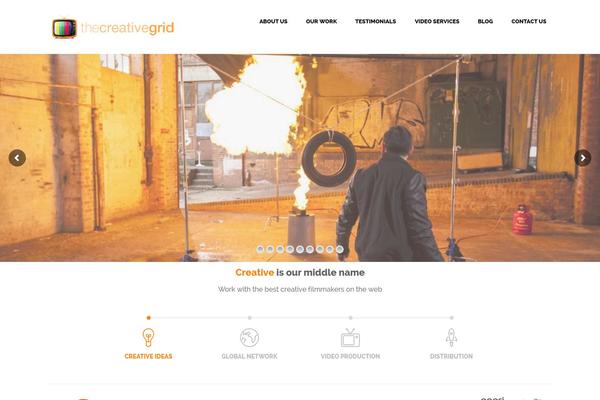 Slowave theme site design template sample