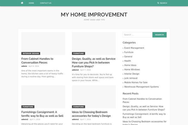 Twenty Fifteen theme site design template sample