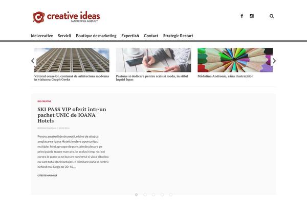 Breaking News theme site design template sample