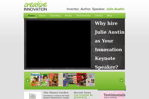 Creative theme site design template sample