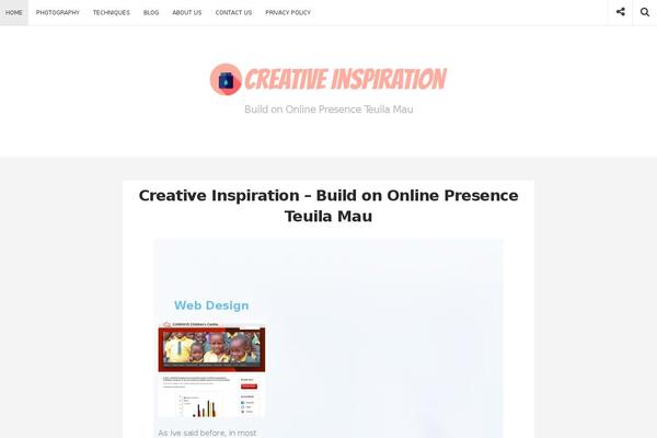 Site using Portfolio Slideshow plugin