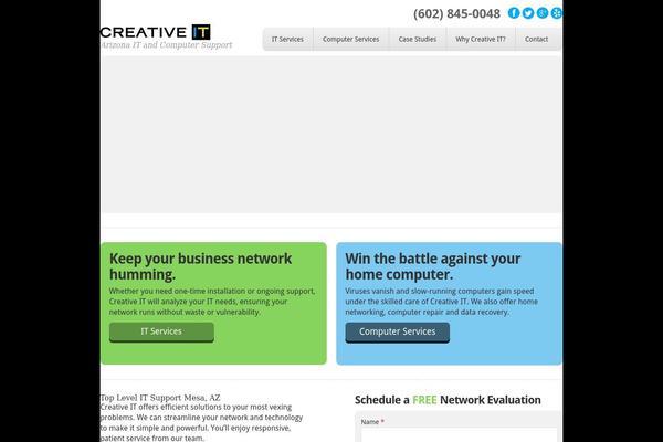 Creative theme site design template sample