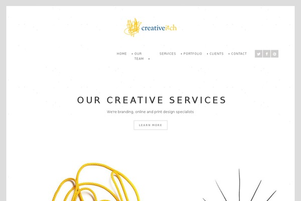 Quantum theme site design template sample