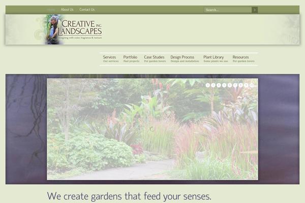 creativelandscapesinc.com site used SKT Yogi Lite
