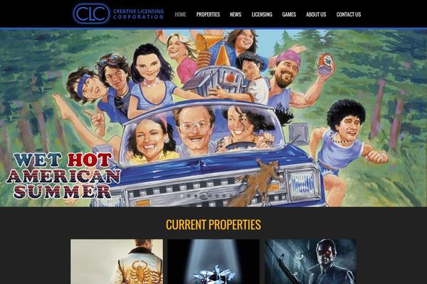 Neve theme site design template sample